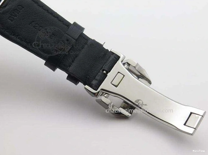 MIROTIME 0405 Bold Portuguese Real PR IW500704 ZF 1:1 Best Edition On Black Leather Strap A 7374